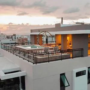 Apartamento 1br In District Apt @downtown W/ Pool+gym+terrace, Santo Domingo